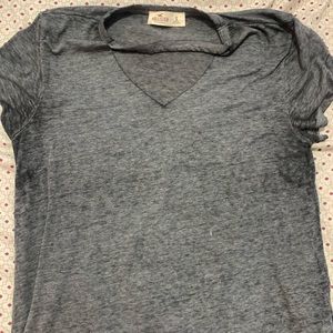 Hollister gray shirt